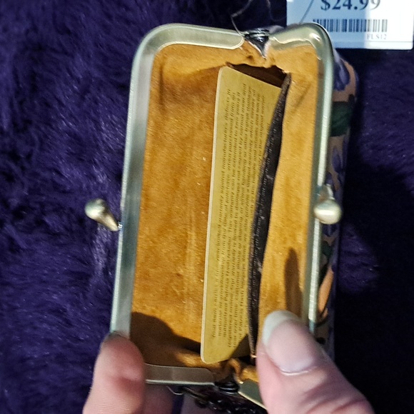 Small Leather Change Purse - Picture 2 of 3